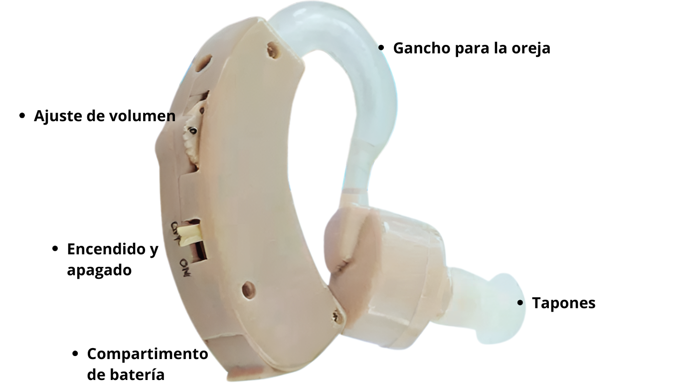 AUDÍFONO AMPLIFICADOR DE SONIDO