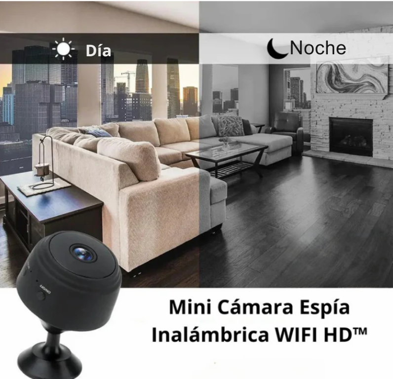 MINI CÁMARA ESPÍA HD WIFI