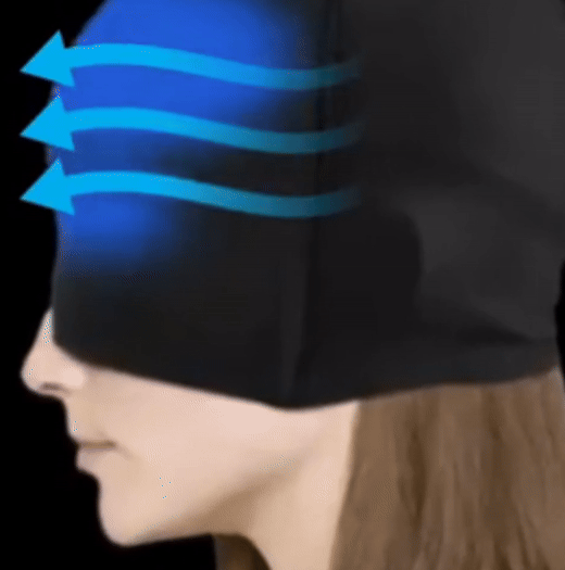 GORRO DE GEL PARA ALIVIAR MIGRAÑAS