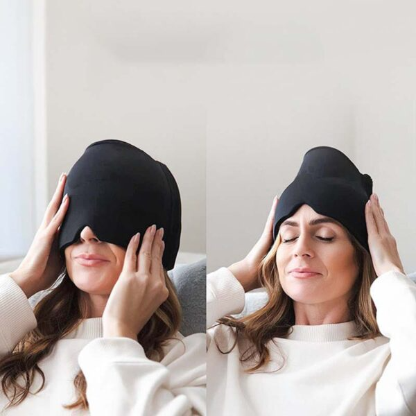 GORRO DE GEL PARA ALIVIAR MIGRAÑAS