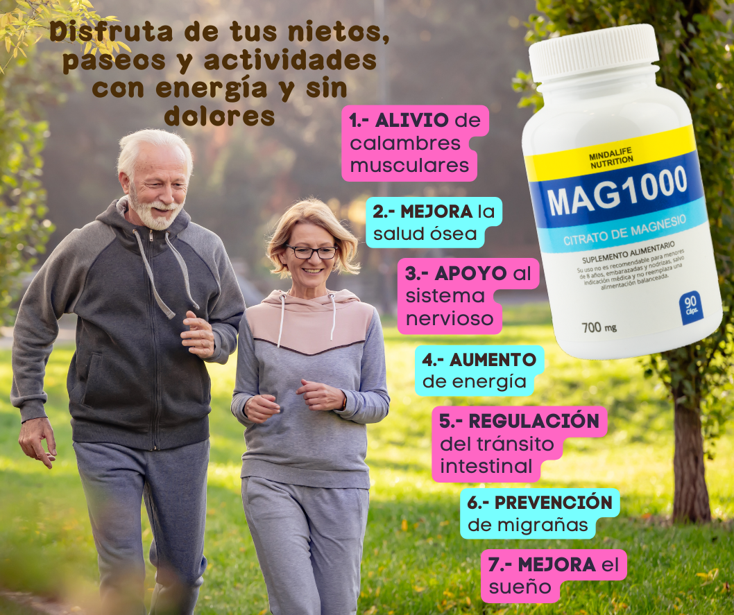 MAGNESIO PLUS VIDA 1000