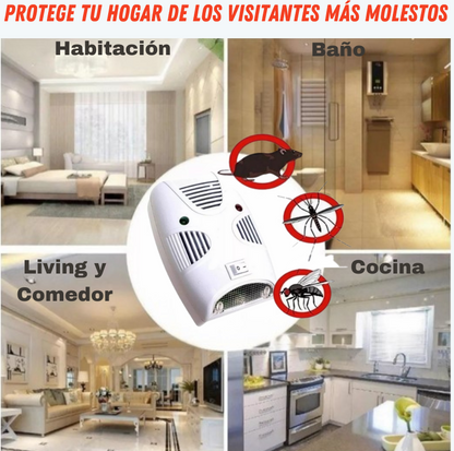 REPELENTE ELÉCTRICO CONTRA RATONES Y MOSQUITOS