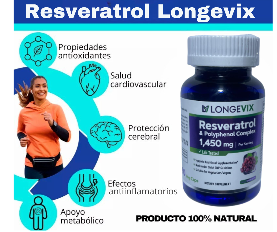 RESVERATROL PROTEGE TU CUERPO Y POTENCIA TU VIDA
