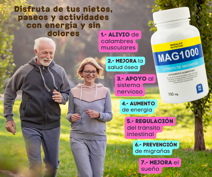 MAGNESIO PLUS VIDA 1000