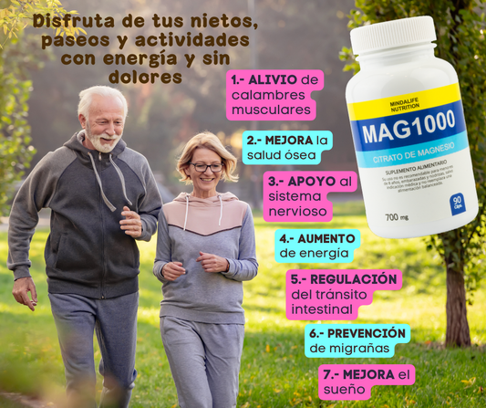 MAGNESIO PLUS VIDA 1000